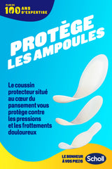 Pansements Ampoules Différentes tailles pour talon et orteils - 5 pansements