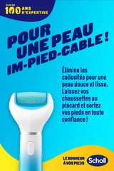 Râpe Electrique Pieds Scholl Velvet Smooth Exfoliante & Contour du pied