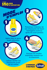 Déodorant Chaussures Scholl Fresh Step