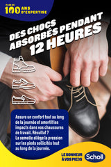 Solette Scholl GelSoft professionali da uomo - numero 40-46.5