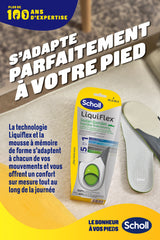 Plantillas Scholl LiquiFlex de soporte diario para mujer, talla 35.5 - 40.5