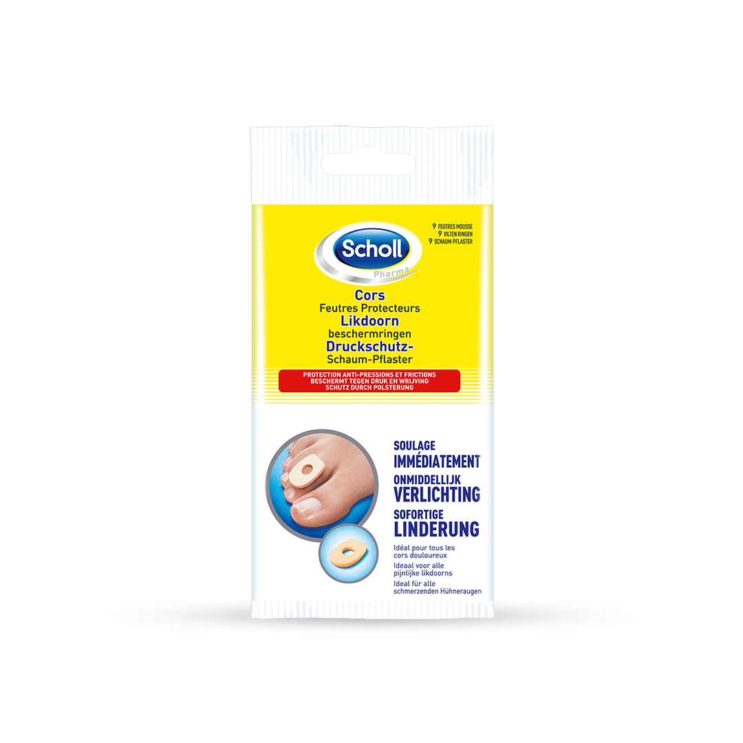 Feutres Protecteurs Cors Scholl - 9 feutres