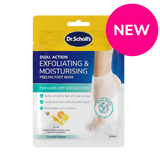 Dr.Scholl’s - Máscara esfoliante e hidratante para pés, de dupla ação