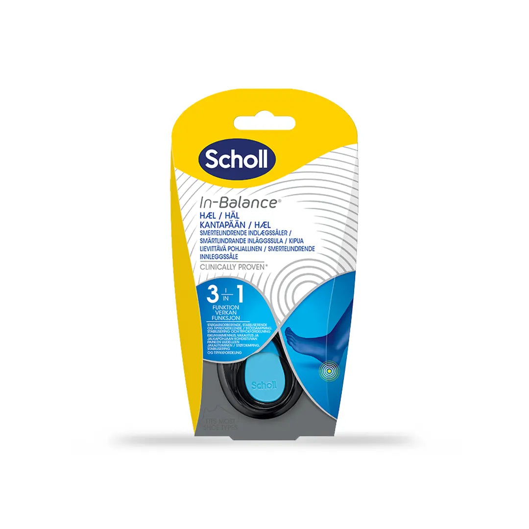 Scholl In-Balance schmerzlindernde Ferseneinlagen (L)