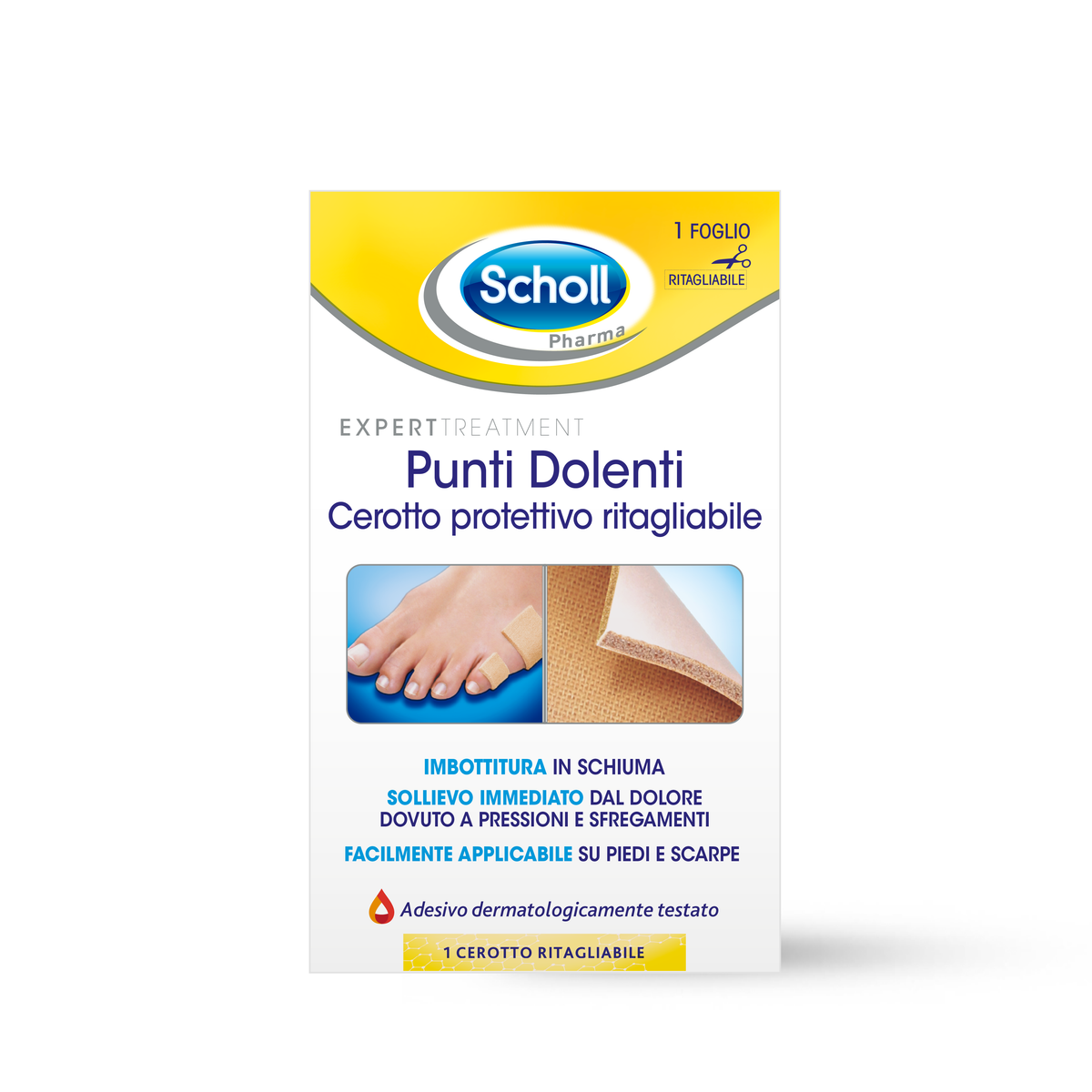 Cerotto Ritagliabile Per Calli e Duroni - Protezione