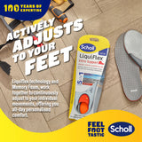 Scholl LiquiFlex™ innleggssåle med ekstra støtte (Small)