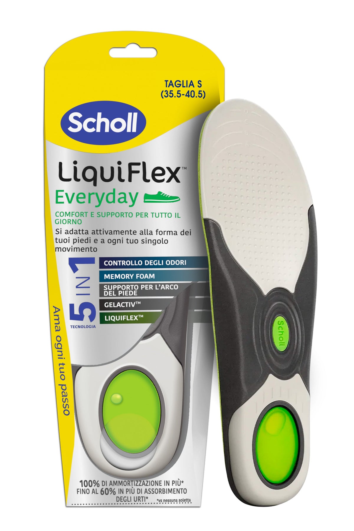 Scholl LiquiFlex™ mindennapi használatra, L méret