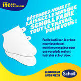 Máscara nutritiva para pés Scholl com mel de manuka