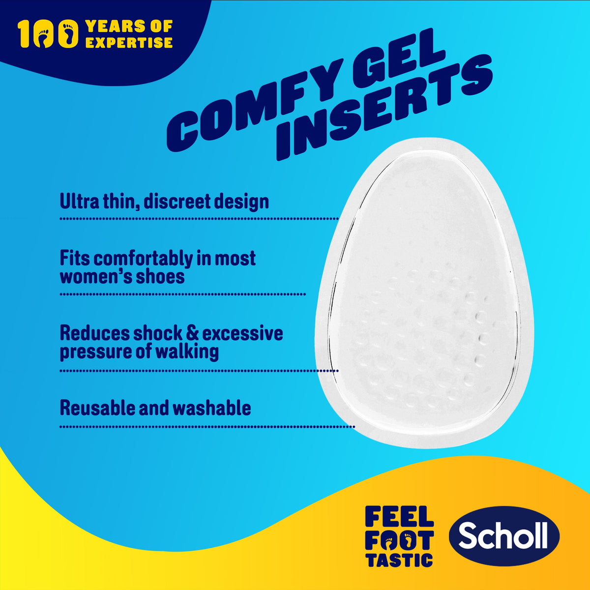 Scholl Party Feet® hælputer