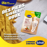 Maschera nutriente e idratante per piedi al miele e mandorla per pelle secca Scholl