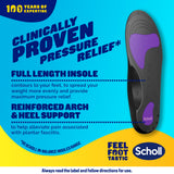 Orthèse Scholl In-Balance® pour soulager la douleur de la fasciite plantaire
