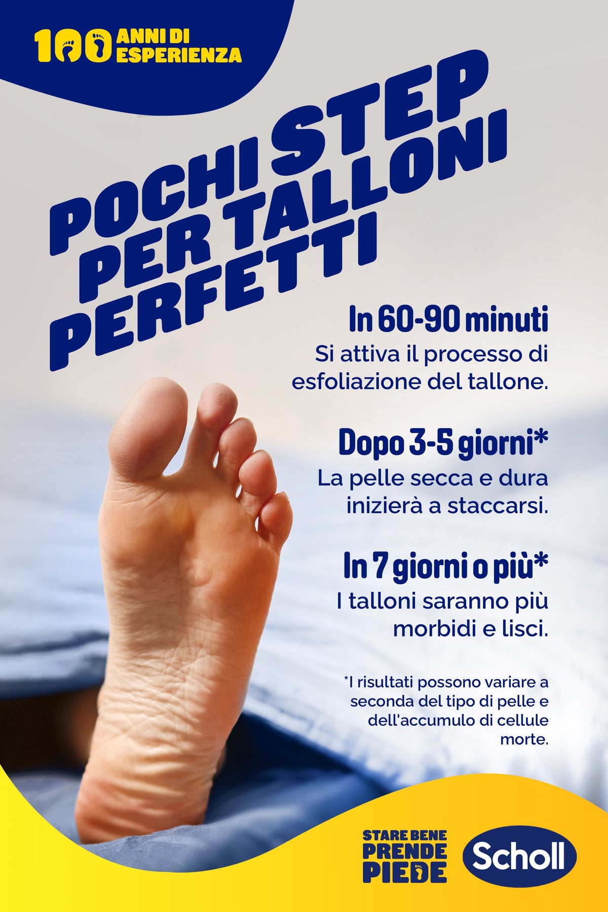 Expert Care peeling exfoliant pour les talons