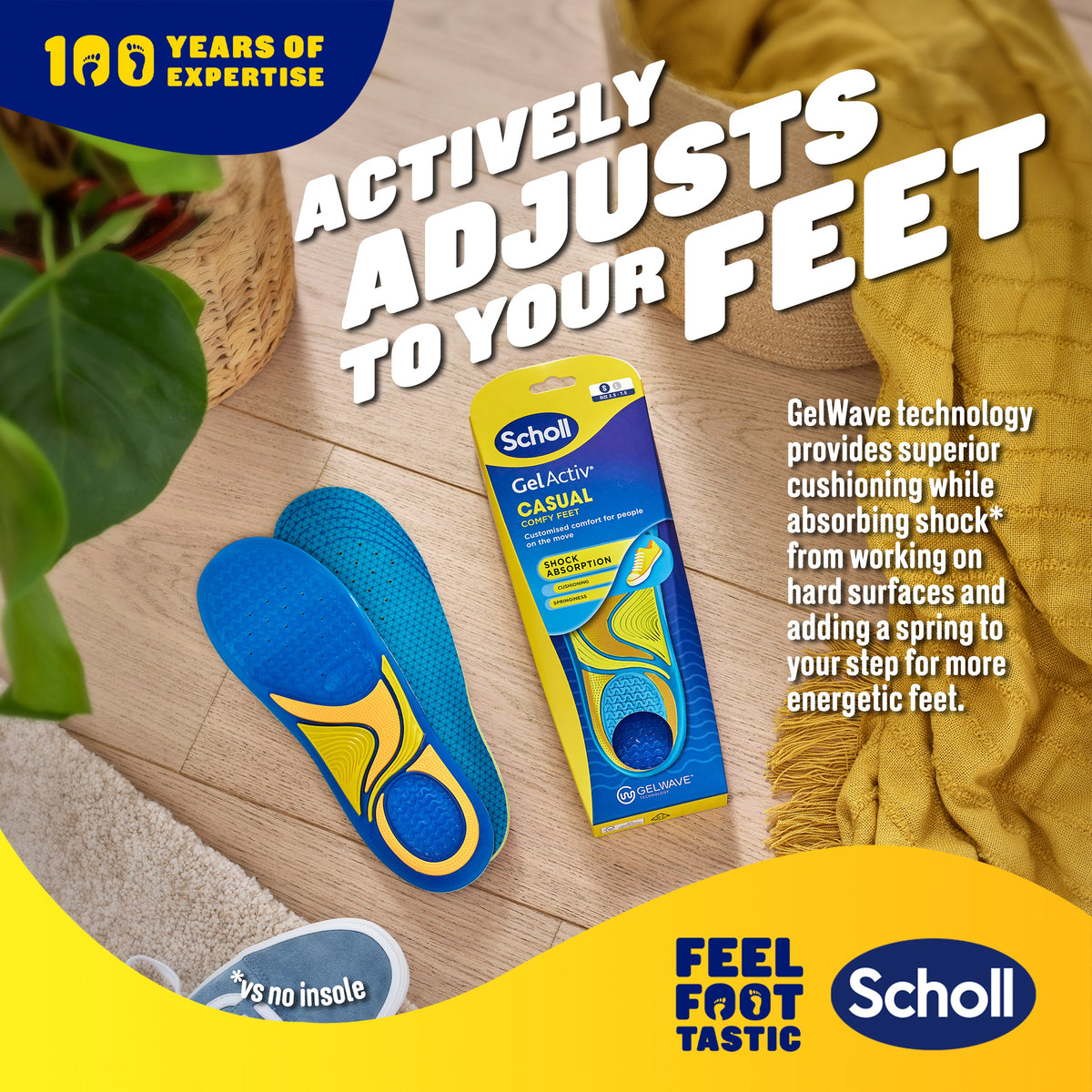 Solette Scholl GelActiv® per uso quotidiano (Small)