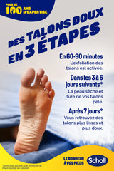 Masque Pieds Exfoliant Talon Scholl