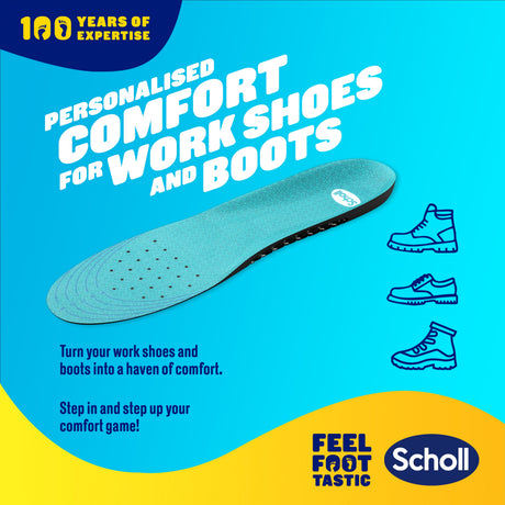 Scholl GelActiv® Work & Boots Insoles (Large)