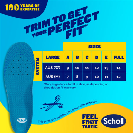 Scholl GelActiv® Work & Boots Insoles (Large)