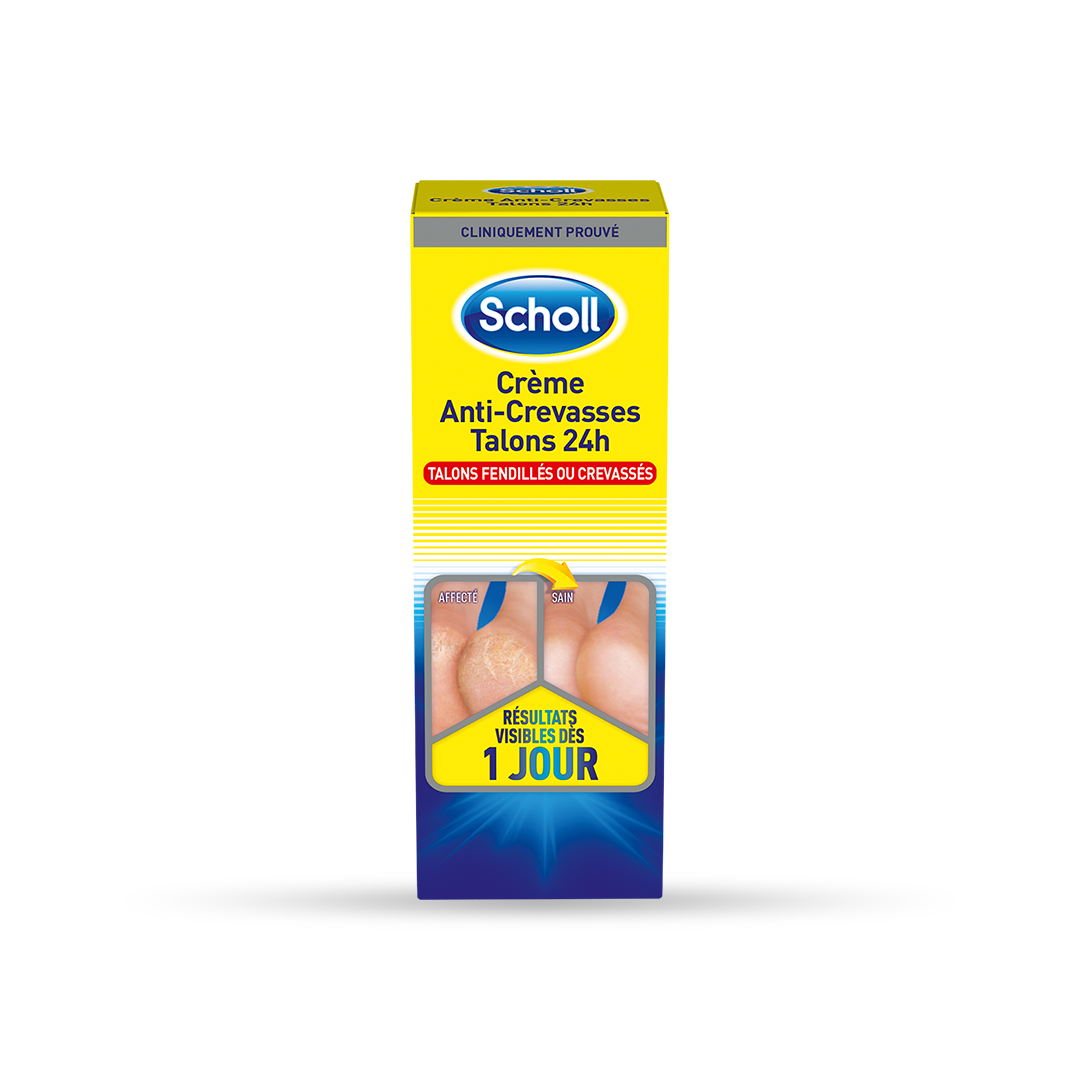 Scholl Crème Anti-Crevasses Talons 24h