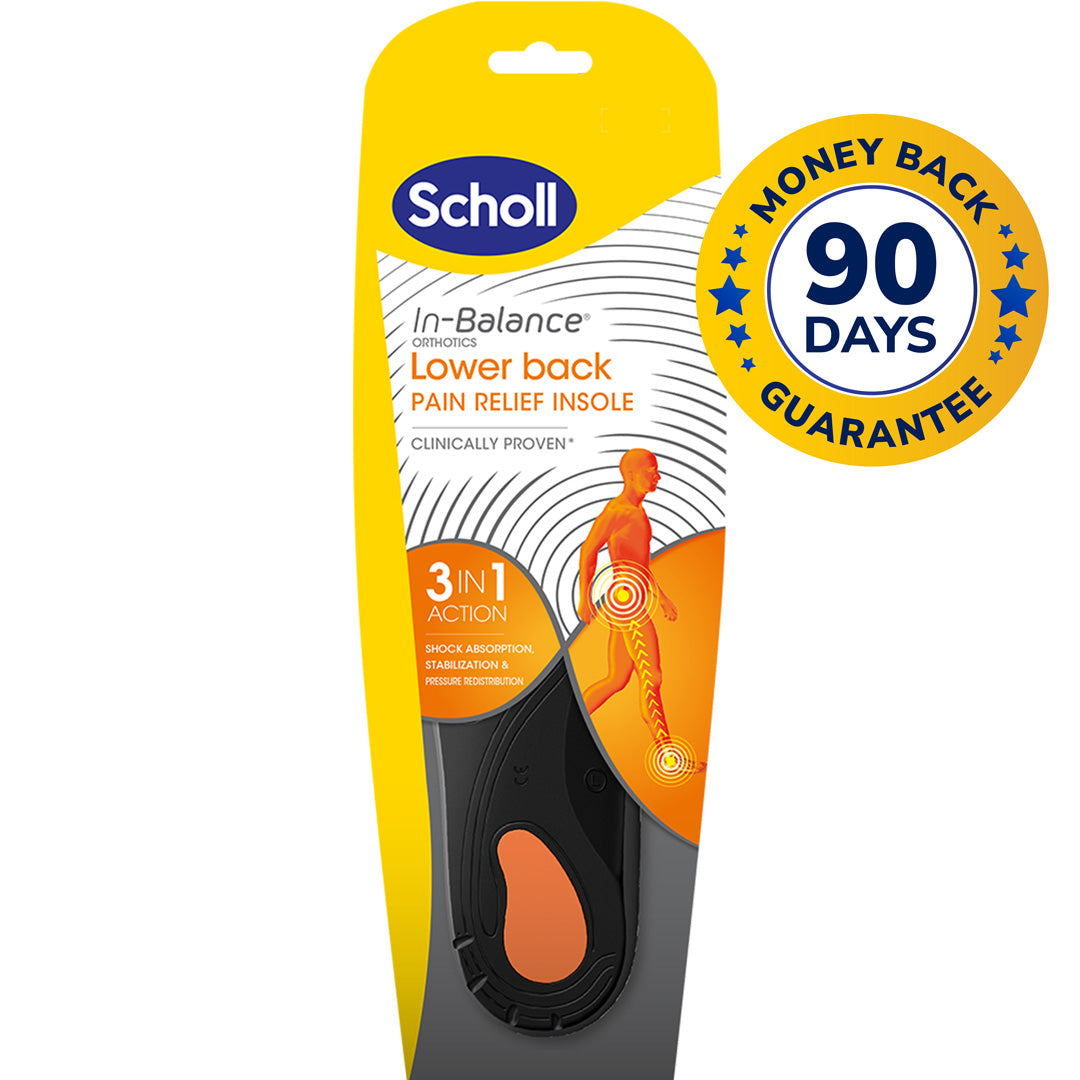 Orthèse Scholl In-Balance® pour soulager les douleurs lombaires