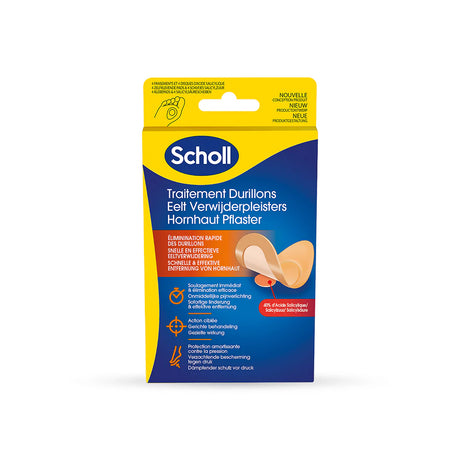 Scholl Pharma Eelt Verwijderpleisters 4 stuks