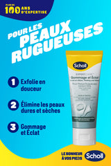 Scholl hámlasztó és ragyogást adó lábkrém érdes bőrre, 75 ml