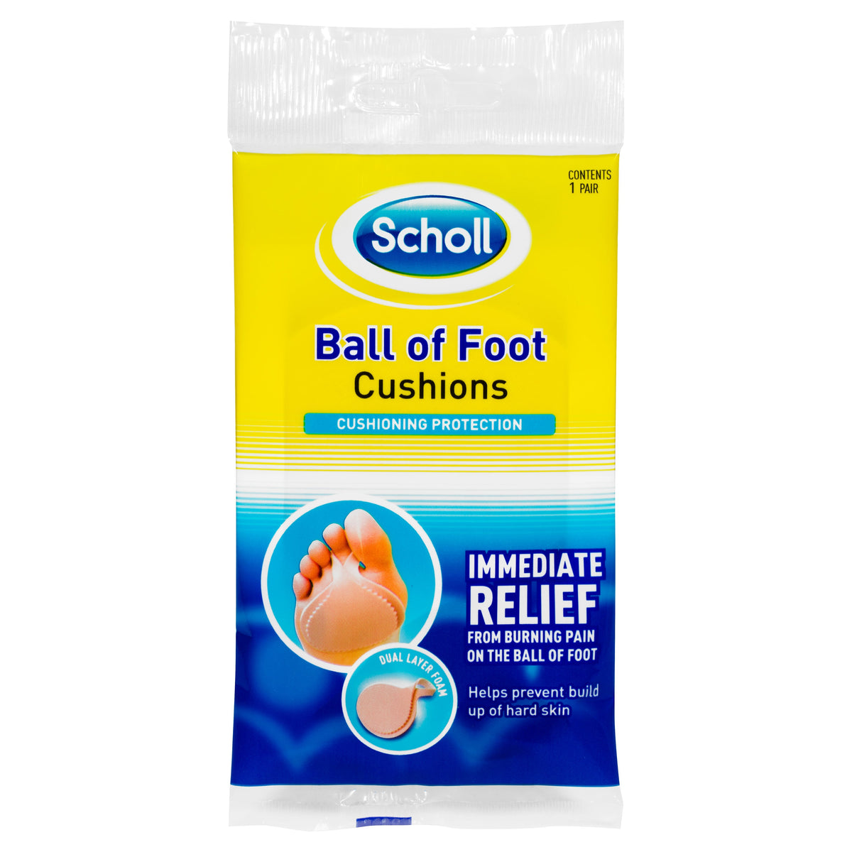 Scholl Ball of Foot Cushion Shoe Insert