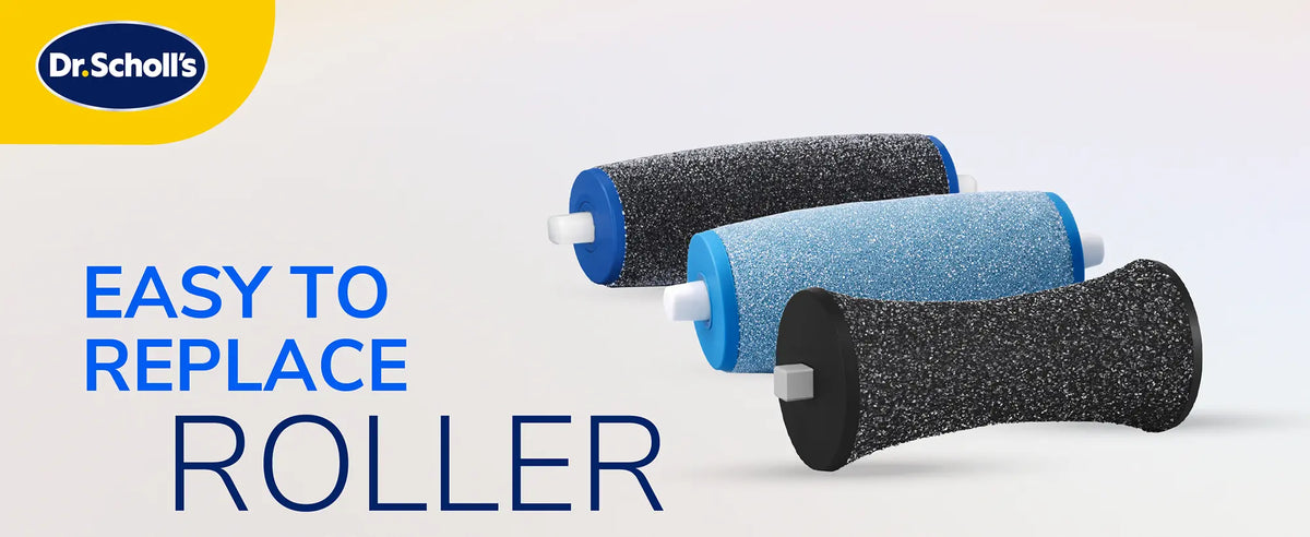 Electric Foot File Roller Head Refills - 6 Pack