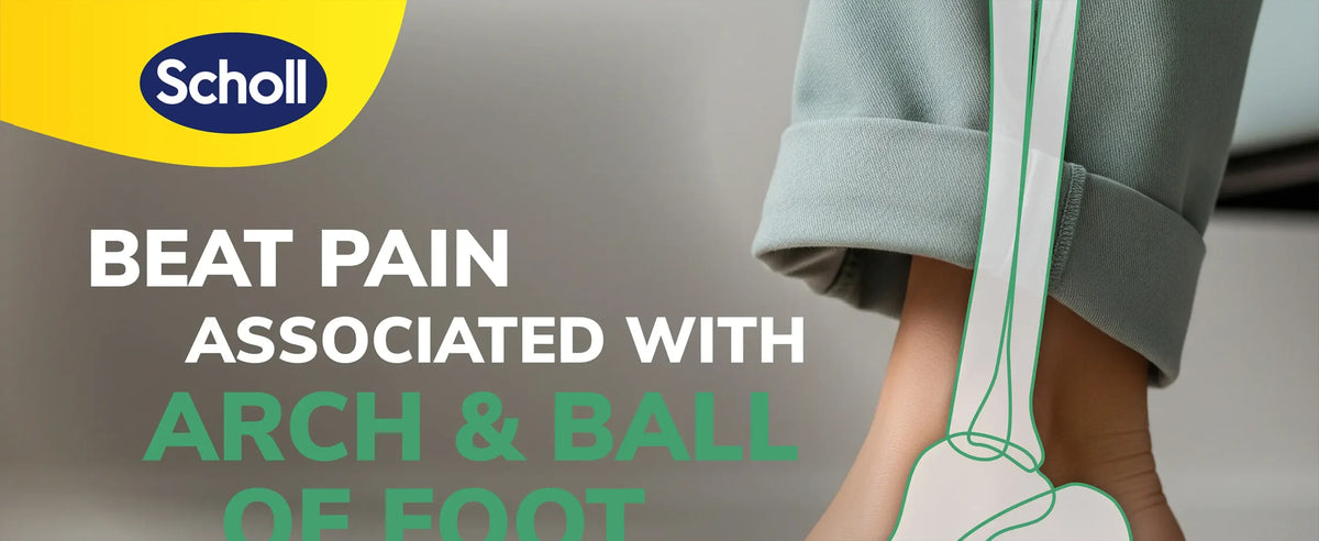 Ball of Foot & Arch Pain Relief Insoles Large