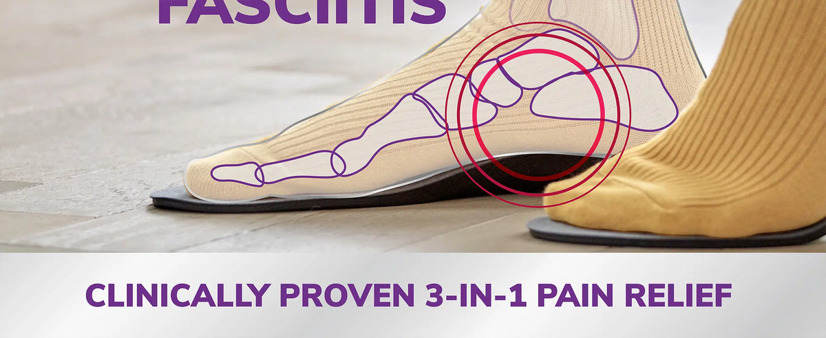 Plantar Fasciitis Pain Relief Insoles Large