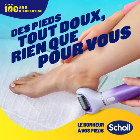 Coffret Scholl Râpe Electrique + Recharges 2 en 1