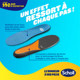 Scholl GelActiv professionelle indlægssåler - størrelse 35.5-40.5