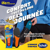 Scholl GelActiv professionelle indlægssåler - størrelse 35.5-40.5