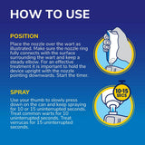 Scholl Aid Freeze Away Max Verruca and Wart Remover for Hands and Feet