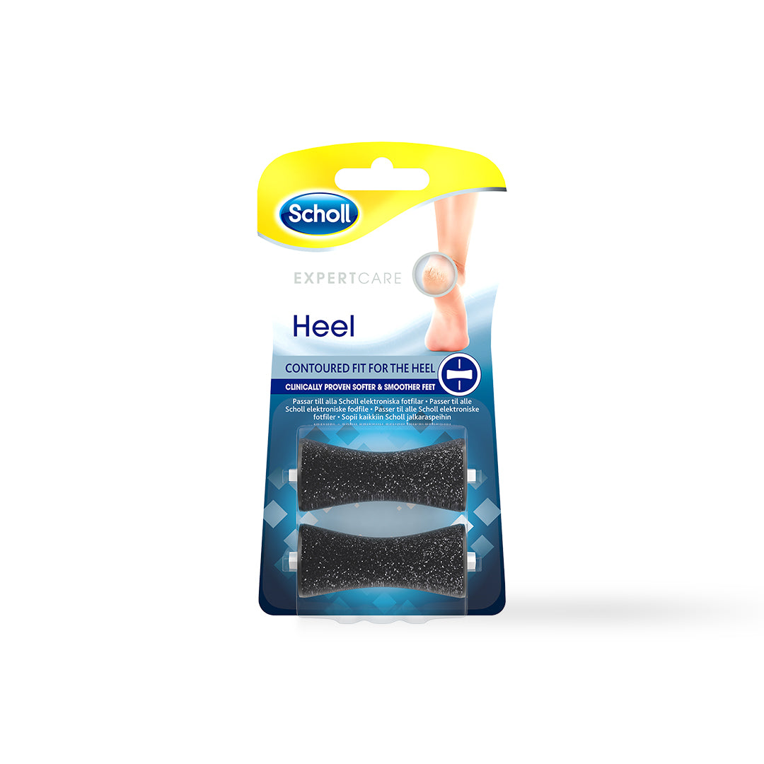 Scholl ExpertCare refill til fotfil, hæl 2 stk.
