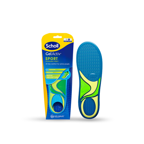 Scholl GelActiv™ talpbetét sportoláshoz 1 pár, 35,5 -40,5 méretű