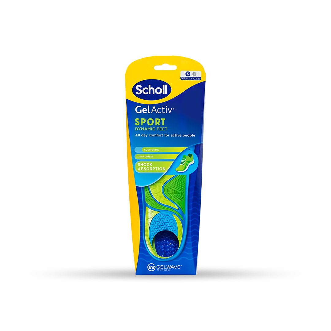 Scholl Wkładki GelActiv® buty SPORTOWE, 1 para S (35,5-40,5)