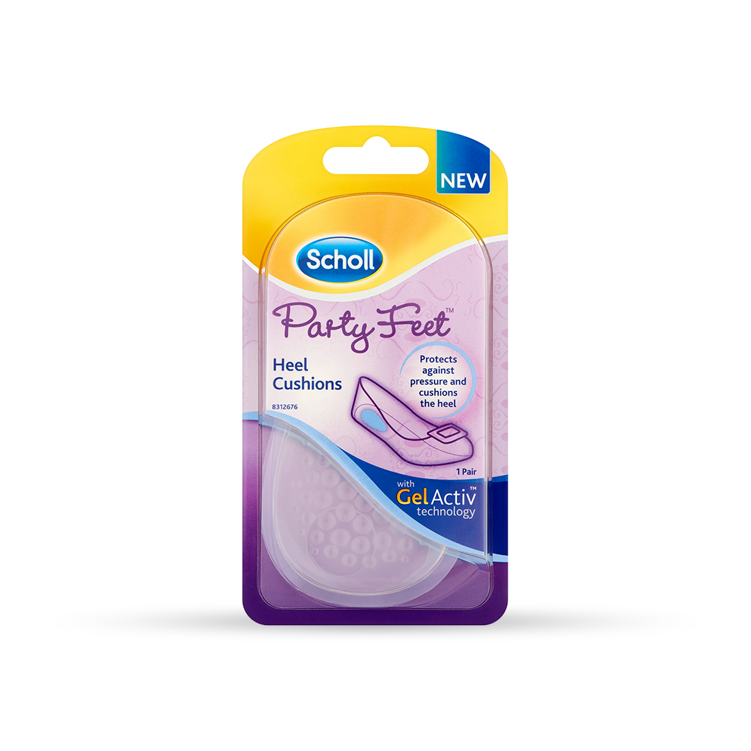 Scholl Party Feet™ géles párnák sarok alá 1 pár