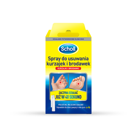 Scholl Spray do usuwania kurzajek i brodawek 80 ml