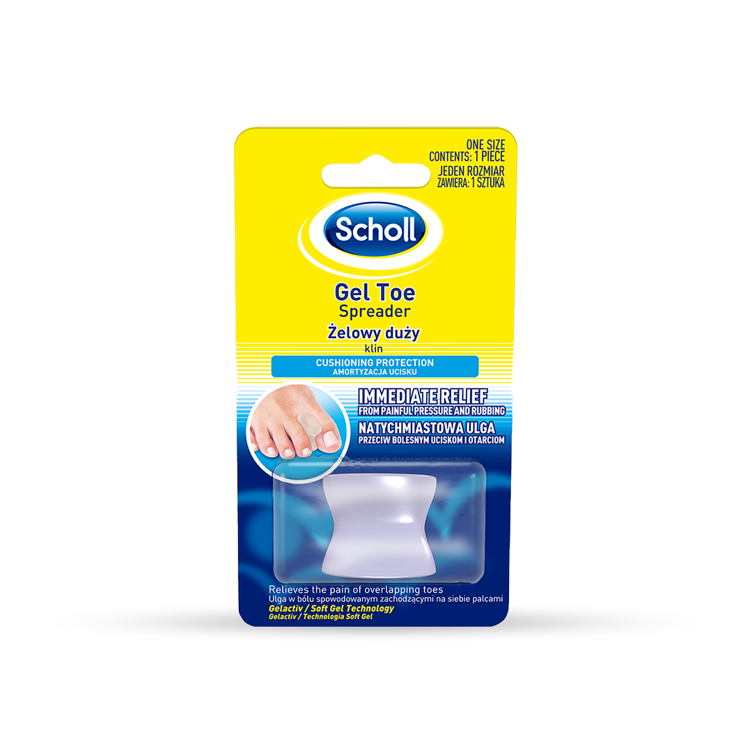 Scholl stor gel-tåspreder, 1 stk.