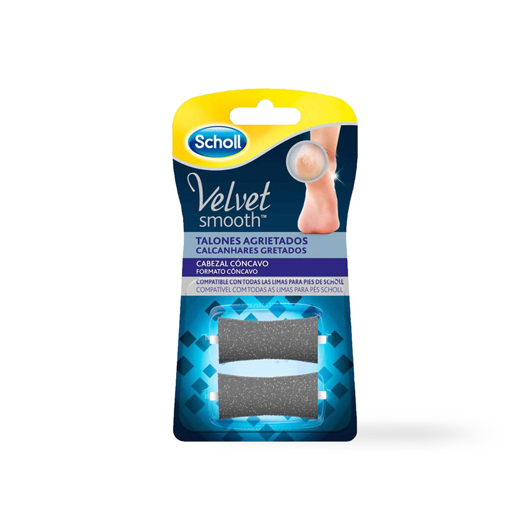 Scholl Rec Velvet Lima Calcanhares Gretados 2 un