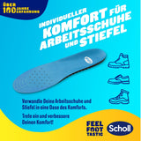 Scholl DE Insoles 35.5 - 40.5 GelActiv™ Work Einlegesohlen Frauen