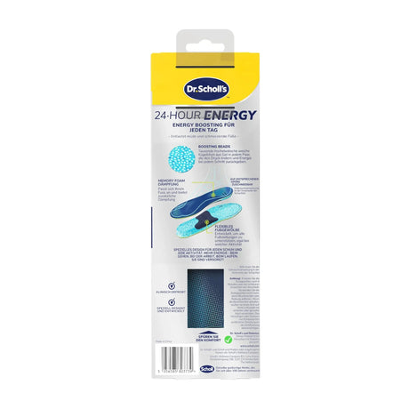 Scholl DE Insoles Dr. Scholl’s 24-Hour Energy Einlagen, EU Größe 35-40