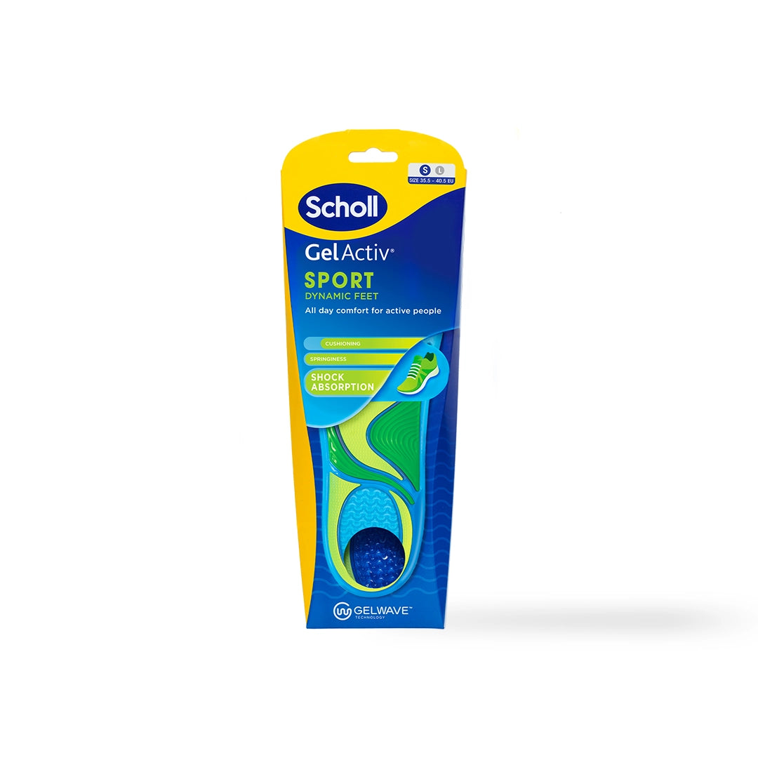 Palmilhas Scholl Gel Active Sport para Mulher 1 par