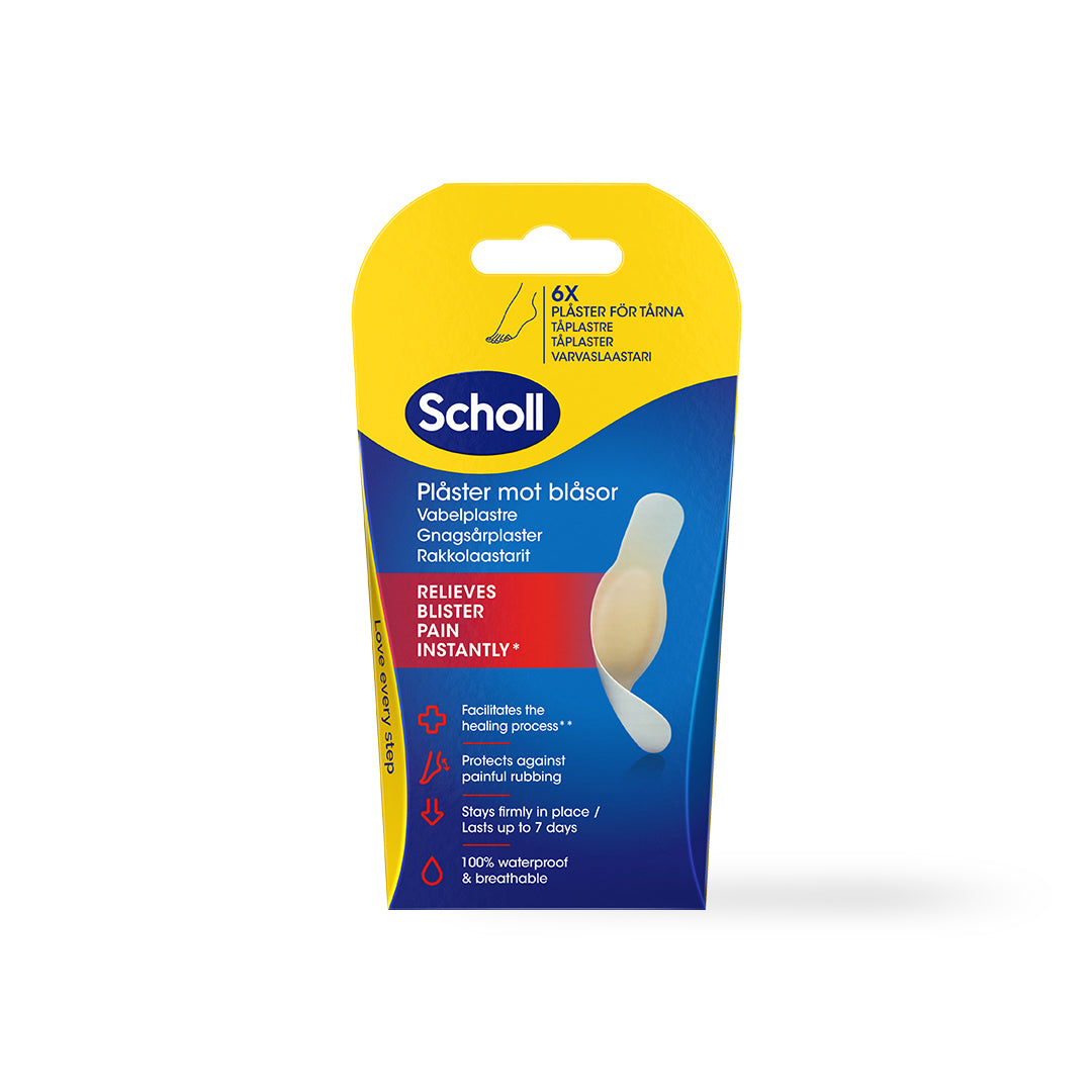 Toe Blister Plasters -rakkolaastarit varpaille 6 kpl
