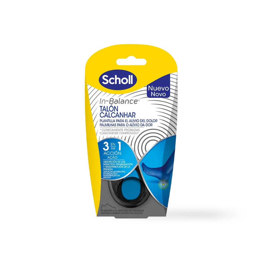 Scholl Palmilha Tornozelo e Calcanhar M 1 par