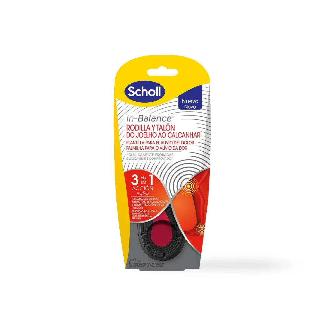 Scholl Palmilha Joelho L 1 par