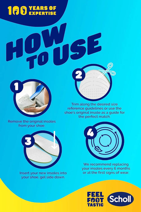 LiquiFlex™ Everyday Insoles Large